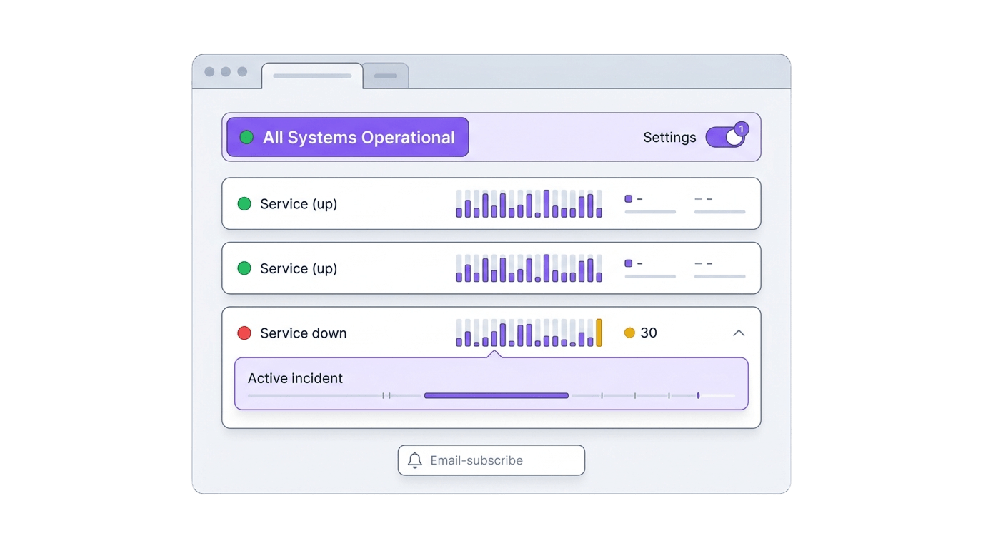 Public Status Pages for Cron & Uptime Monitors thumbnail