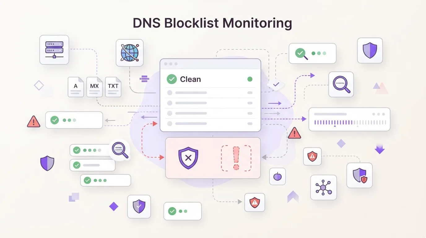 WatchCron DNS Blocklist Monitoring — feature illustration